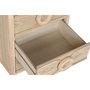 DKD Home Decor Chifonier Romantico Natural 5 Cajones 46x35x100 cm