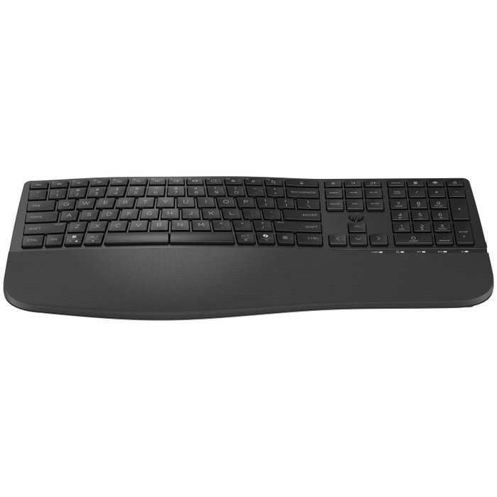 HP Teclado Inalámbrico 680 100% Full-Size Negro con Teclado Numérico y Teclas de Membrana Layout Polaco