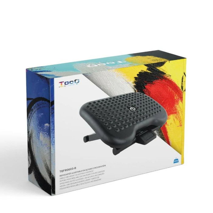 Tooq Reposapiés Ajustable Confort Negro Tooq Reposapiés Ajustable Confort Negro