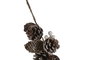 DKD Home Decor Guirnalda LED Piña 8x8x120cm Natural