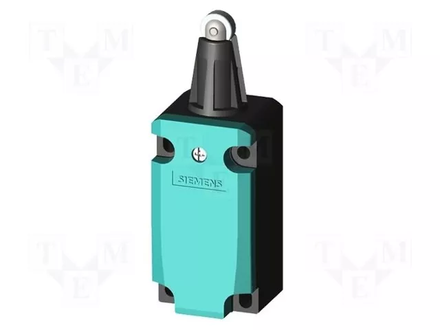 SIEMENS 3SE5112-0BD02 Interruptor de fin de carrera con roldana de acero Ø13mm SIEMENS 3SE5112-0BD02 Interruptor de fin de carrera con roldana de acero Ø13mm