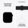 Apple Watch Series 12 GPS + Cellular 42mm Negro con Correa Deportiva Negra S/M