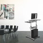 LogiLink Carrito estación de trabajo móvil, 70 x 40 x 82-126 cm