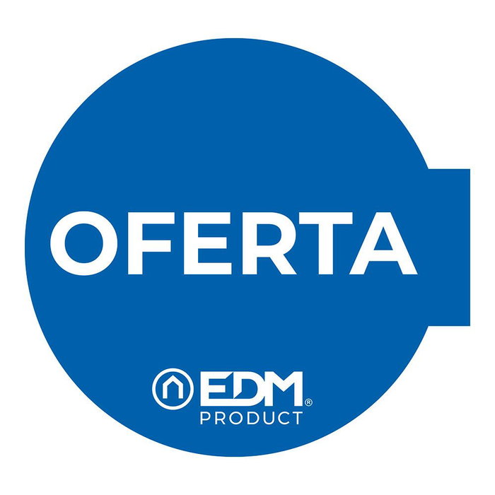 Edm 02942 Display Promoción Módulo Castellano "Oferta" Ø 20cm con Soporte Adhesivo Edm 02942 Display Promoción Módulo Castellano "Oferta" Ø 20cm con Soporte Adhesivo