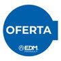 Edm 02942 Display Promoción Módulo Castellano "Oferta" Ø 20cm con Soporte Adhesivo