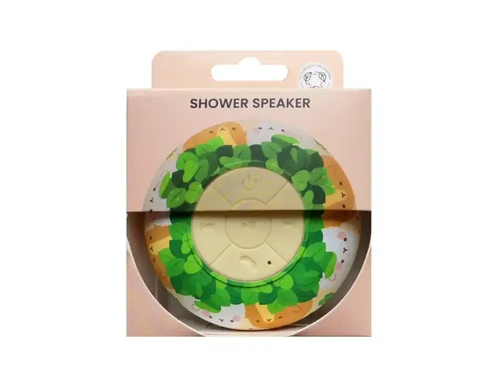 Wondee Altavoz Bluetooth Molang Waterproof con Ventosa Adhesiva y Micrófono para Ducha