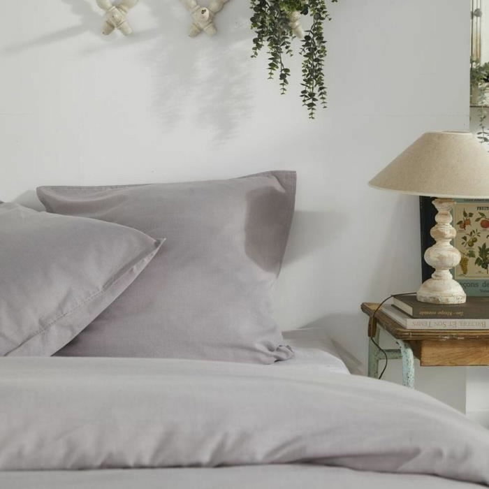 Today Funda nórdica Charme Chambray Gris claro Constance 260 x 240 cm
