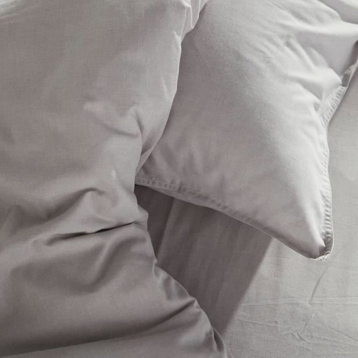 Today Funda nórdica Charme Chambray Gris claro Constance 260 x 240 cm