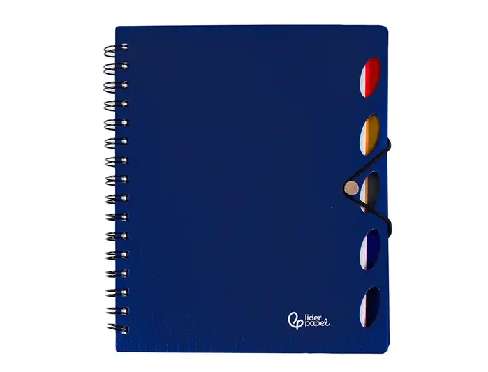 Liderpapel Cuaderno Espiral A5 Micro Executive Azul