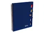 Liderpapel Cuaderno Espiral A5 Micro Executive Azul
