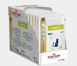 Royal Canin Pienso para Gatos Diabéticos Comida Húmeda 12x85 gr