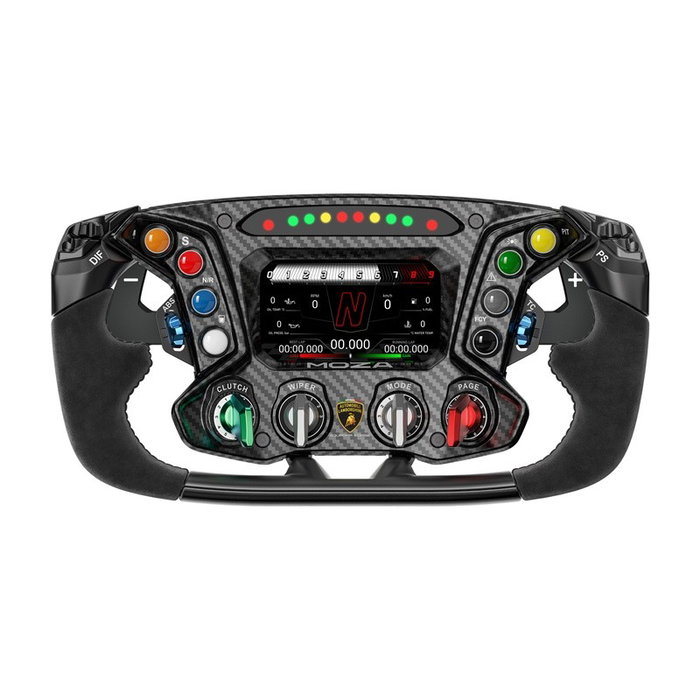 Moza Racing RS070 Volante de Carreras Negro