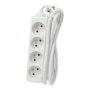 Chacon Bloque de extensión de enchufes múltiples 4 enchufes 16A 5m blanco