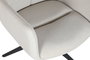 DKD Home Decor Silla de Metal y Poliéster Beige