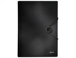 Leitz solid Carpeta clasificadora din a4 polipropileno 6 separadores + 1 extra color negro