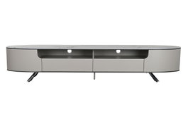 DKD Home Decor Mueble TV Moderno Minim Modern Beige Blanco 42 x 41.5 x 220 cm