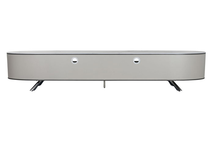 DKD Home Decor Mueble TV Moderno Minim Modern Beige Blanco 42 x 41.5 x 220 cm