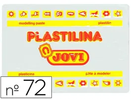 Jovi Plastilina Blanca Unidad Tamaño Grande 350g