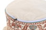 DKD Home Decor Cojin Suelo Arabe Fez Verde Beige 46x46x37 cm