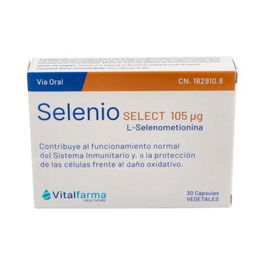 VITALFARMA Selenio Selec 30 Cápsulas