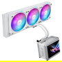 ASUS ROG Ryuo IV SLC 360 ARGB Blanco - Sistema de Refrigeración Líquida AIO para CPU, 3 Ventiladores 12cm, Compatible LGA1700/1851 AM4/AM5