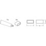 Ledvance LVE-4058075451261 Conectores para Tiras LED RGBW Pack 4 - SIL-SEAL