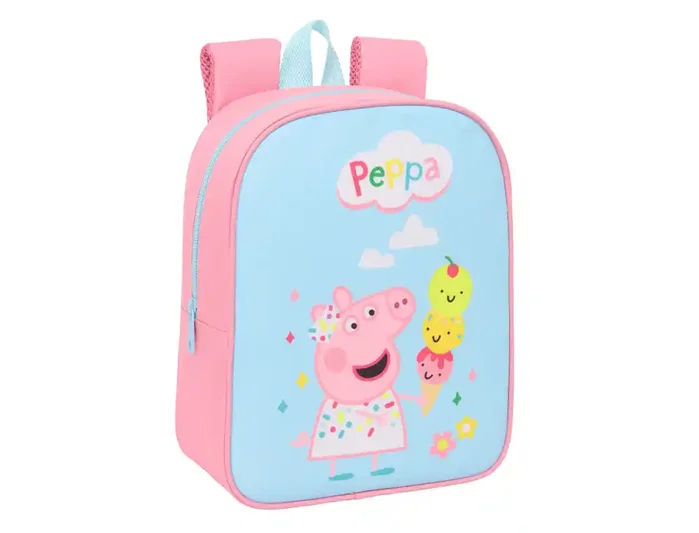 Safta Mochila de Guardería Adaptable al Carro Peppa Pig