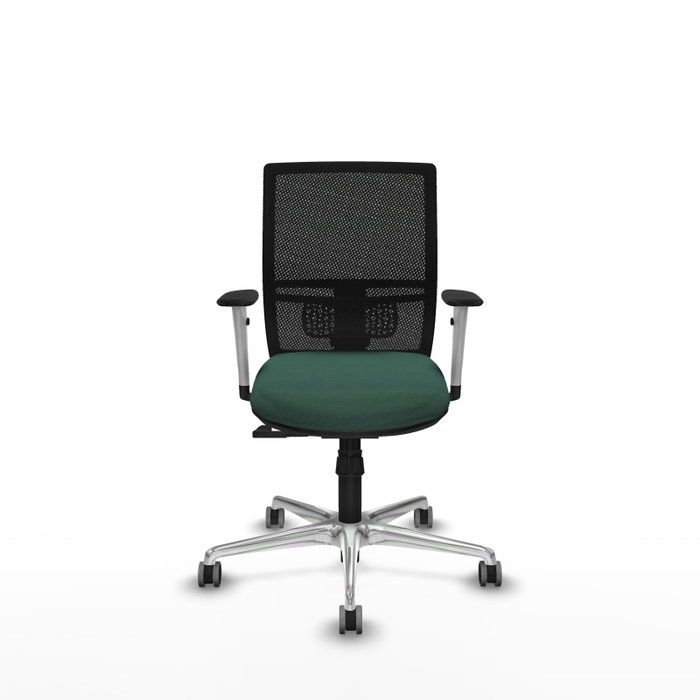 PIQUERAS Y CRESPO Silla de oficina Yunquera Verde botella con mecanismo Sincro PIQUERAS Y CRESPO Silla de oficina Yunquera Verde botella con mecanismo Sincro
