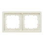 Siemens 5TG1322 Placa de pared estilo DELTA de 2 módulos, Blanco brillante