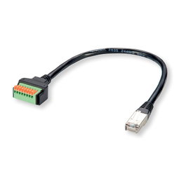 ROLINE 12.02.1171 Adaptador de cable RJ45 a bloque de terminales