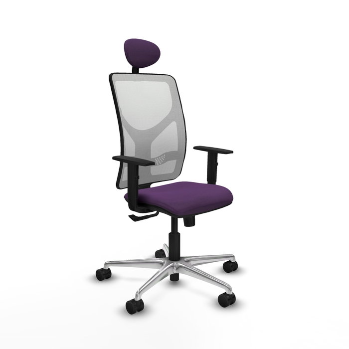 PIQUERAS Y CRESPO Silla de oficina Motilla Morada con mecanismo Sincro PIQUERAS Y CRESPO Silla de oficina Motilla Morada con mecanismo Sincro