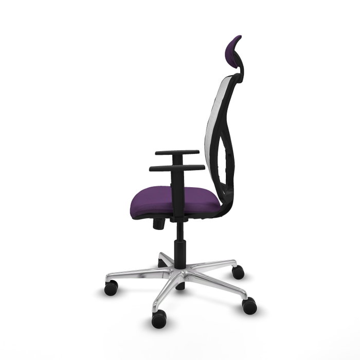 PIQUERAS Y CRESPO Silla de oficina Motilla Morada con mecanismo Sincro PIQUERAS Y CRESPO Silla de oficina Motilla Morada con mecanismo Sincro