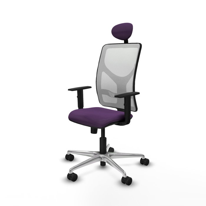 PIQUERAS Y CRESPO Silla de oficina Motilla Morada con mecanismo Sincro PIQUERAS Y CRESPO Silla de oficina Motilla Morada con mecanismo Sincro