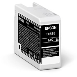 Epson T46S8 Cartucho de Tinta Negro Mate 25ml para SureColor SC-P700