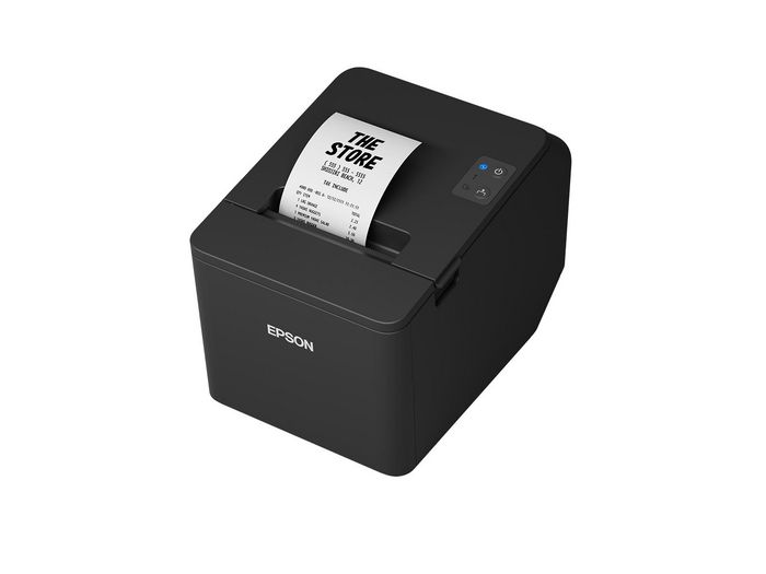 Epson TM-T20IV(102A0) Impresora Térmica de Recibos USB + Serial + Ethernet, Negra, UK