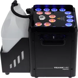 Algamlight Máquina De Humo Vertical Led 1500W Profesional Para Eventos Y Escenarios Con DMX y 18 LEDs RGBW