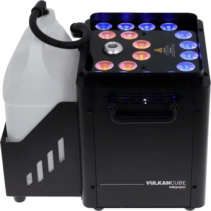 Algamlight Máquina De Humo Vertical Led 1500W Profesional Para Eventos Y Escenarios Con DMX y 18 LEDs RGBW