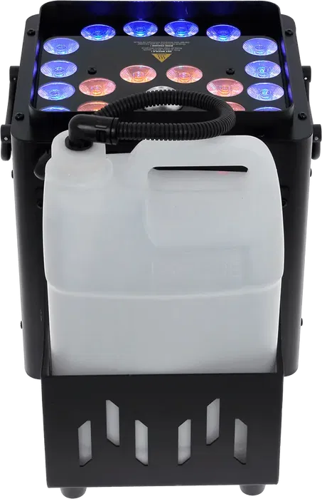 Algamlight Máquina De Humo Vertical Led 1500W Profesional Para Eventos Y Escenarios Con DMX y 18 LEDs RGBW