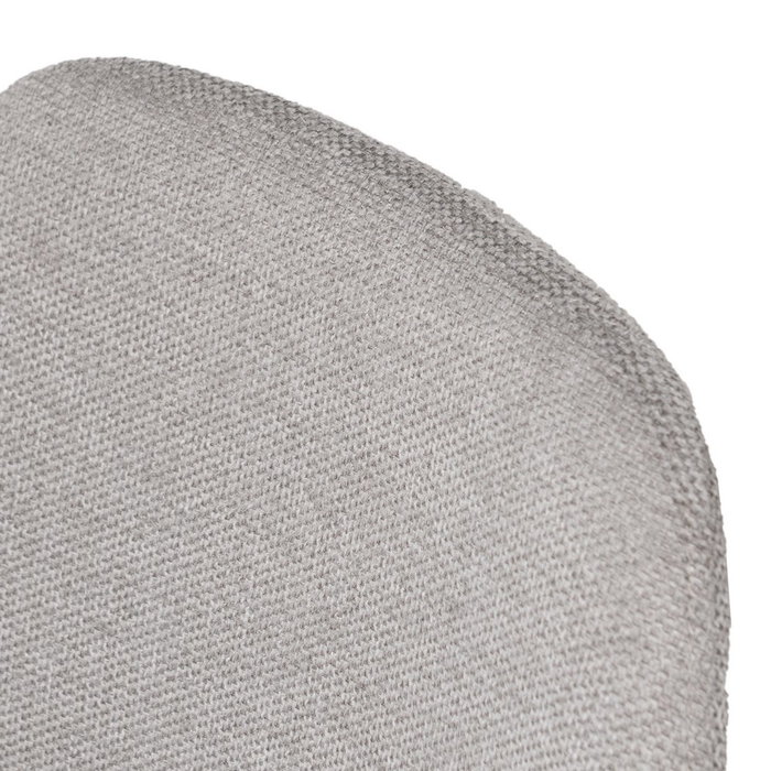 Silla Gris Tejido-Metal Salón 43 X 52 X 87 cm (Set de 4)