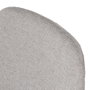 Silla Gris Tejido-Metal Salón 43 X 52 X 87 cm (Set de 4)