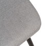 Silla Gris Tejido-Metal Salón 43 X 52 X 87 cm (Set de 4)