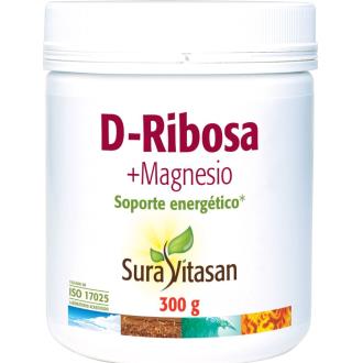 Sura Vitasan D-Ribosa + Magnesio 300 g - Complemento Alimenticio para Energía, Cansancio y Función Muscular - 300Gr Sura Vitasan D-Ribosa + Magnesio 300 g - Complemento Alimenticio para Energía, Cansancio y Función Muscular - 300Gr