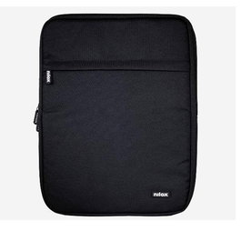 Nilox Funda Sleeve Acolchada 15.6" Negro para Portátil o Tablet, 2 Compartimentos, 140g