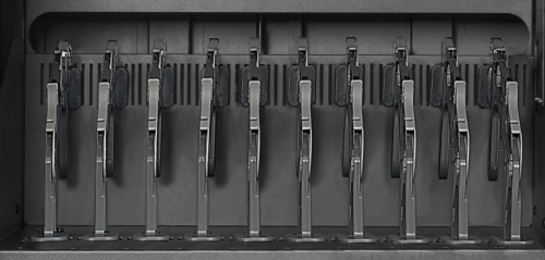 AVer Carro/Soporte de Suelo con Ruedas Multimedia Negro 40AAAC20-A45 para 20 Notebooks/Tablets