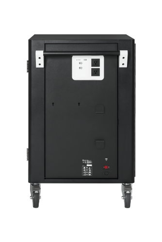 AVer Carro/Soporte de Suelo con Ruedas Multimedia Negro 40AAAC20-A45 para 20 Notebooks/Tablets