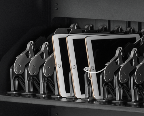 AVer Carro/Soporte de Suelo con Ruedas Multimedia Negro 40AAAC20-A45 para 20 Notebooks/Tablets