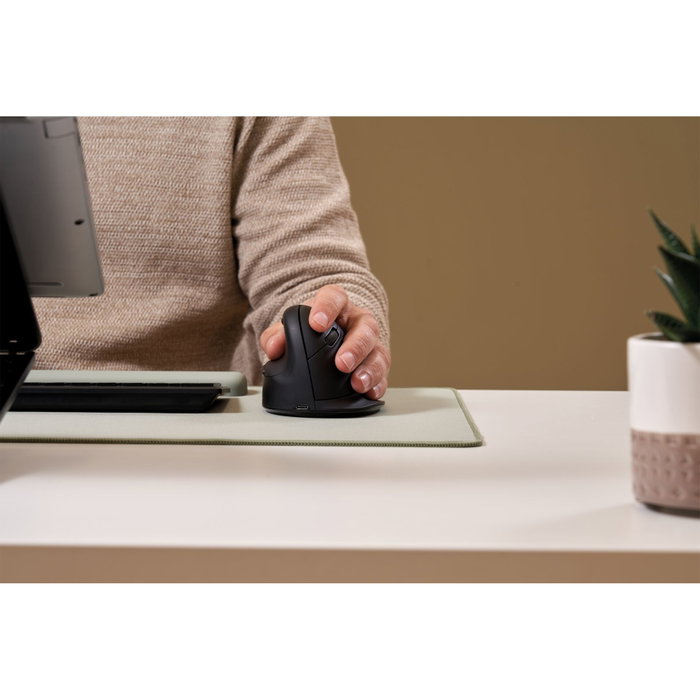 Fellowes Breyta Plus+ Ratón Ergonómico Vertical Talla L para Zurdos