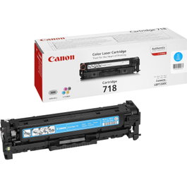 Canon Cartucho de Tóner 718C Cian