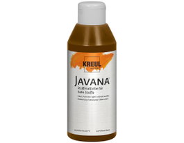 Kreul Pintura para textil translúcida marrón oscuro 250ml JAVANA TEX