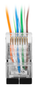 Lanberg PLS-6020EZ Conectores RJ-45 Cat. 6 F/UTP Transparente (20 unidades)